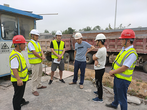 S366合六南03標(biāo)項(xiàng)目部開(kāi)展國(guó)慶節(jié)前安全生產(chǎn)大檢查