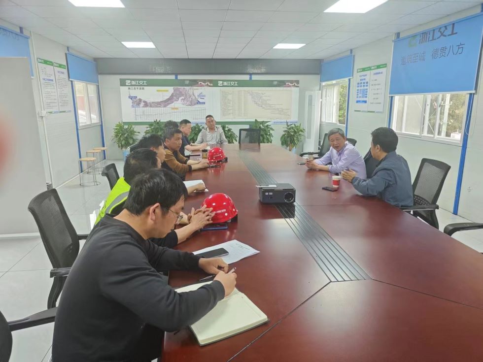 閔芳芬到潛山市滸山湖連心大橋新建工程項(xiàng)目檢查指導(dǎo)工作